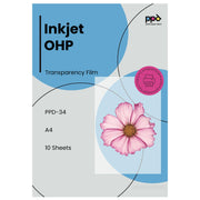 PPD Inkjet Transparencies Overhead Projector Film (OHP Film) A4 PPD-34