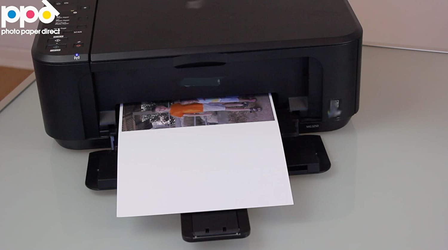 PPD Inkjet Printable Greeting Cards A5 Pre-Scored To A6 260gsm Gloss Inc Envelopes PPD-50-ENV-50