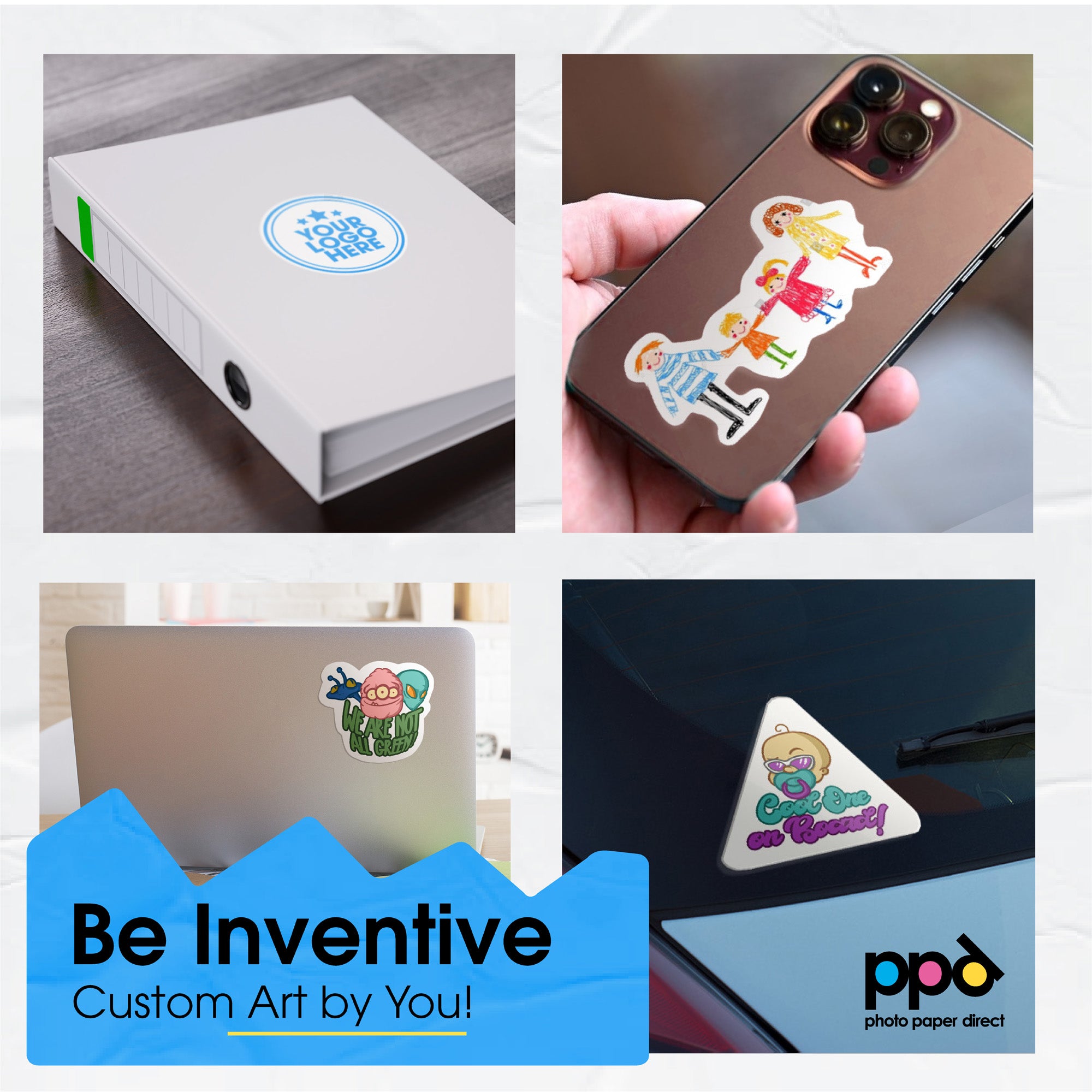 PPD Inkjet Self Adhesive Sticker Matt A3 4.7mil PPD-381