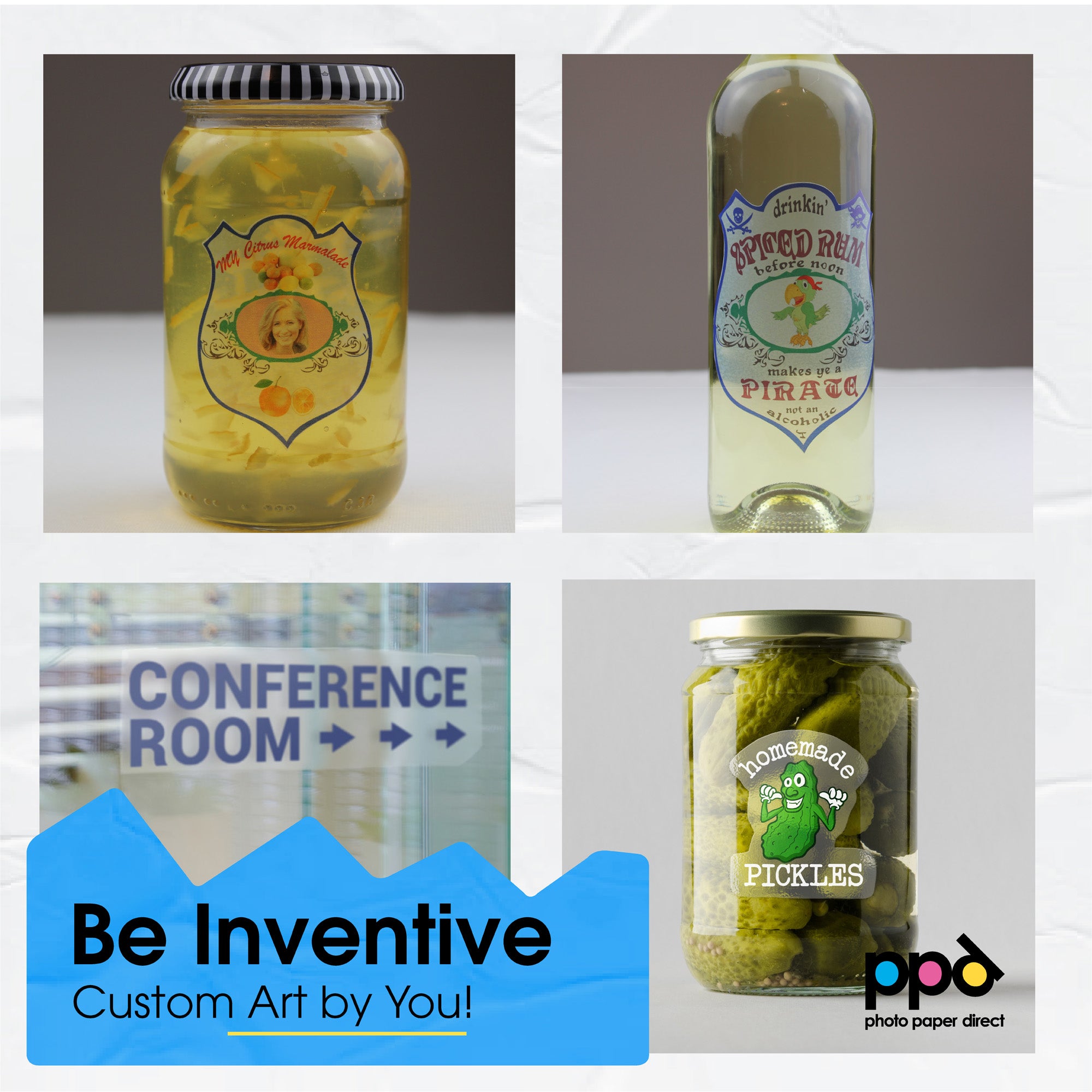 PPD Inkjet Vinyl Self-Adhesive Clear Frosty 4.7m A4 PPD-39F