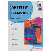 PPD Inkjet Printable Canvas 100% Real Cotton 340g A3+ PPD-85