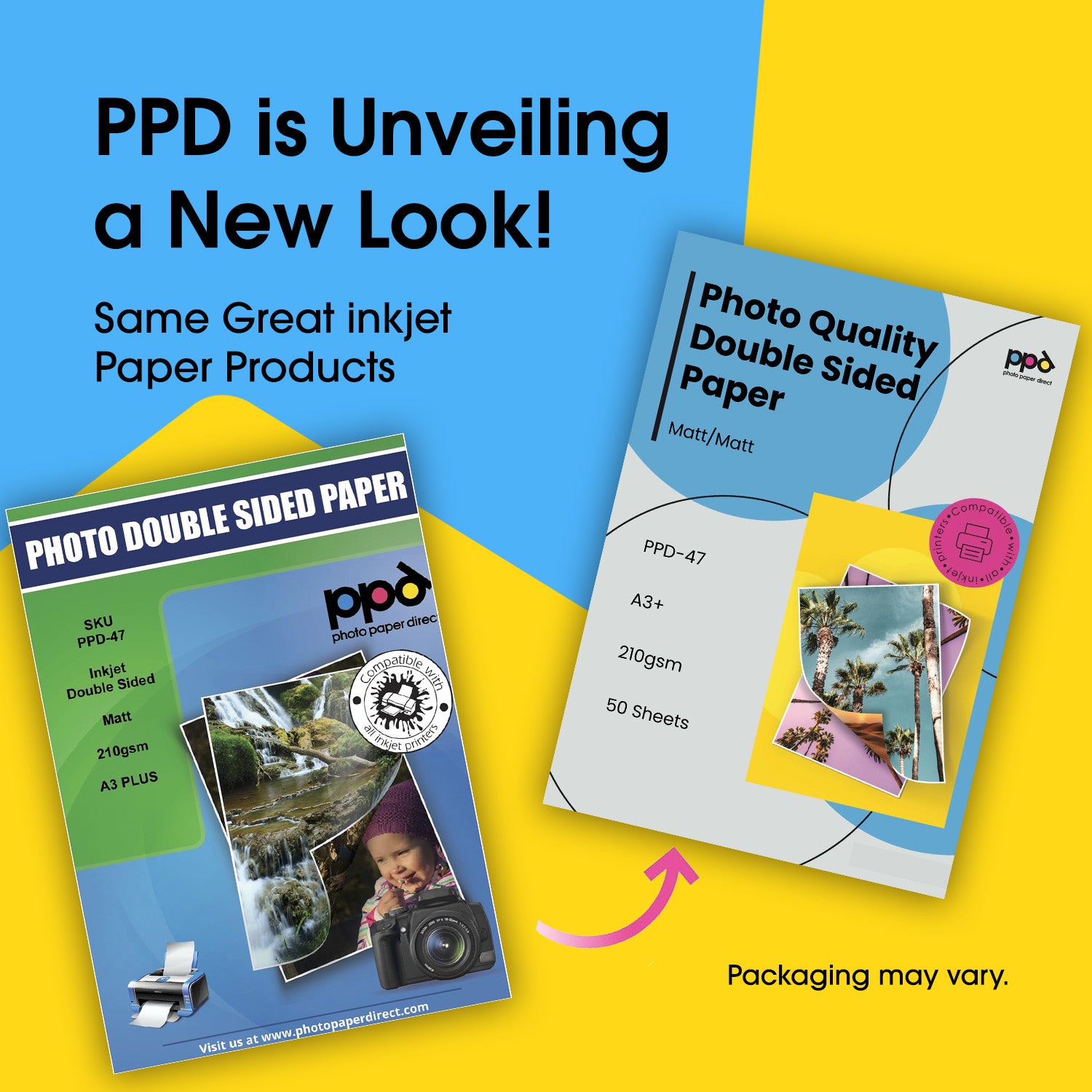 PPD Inkjet Matt Double Sided A3+ 210gsm PPD-47