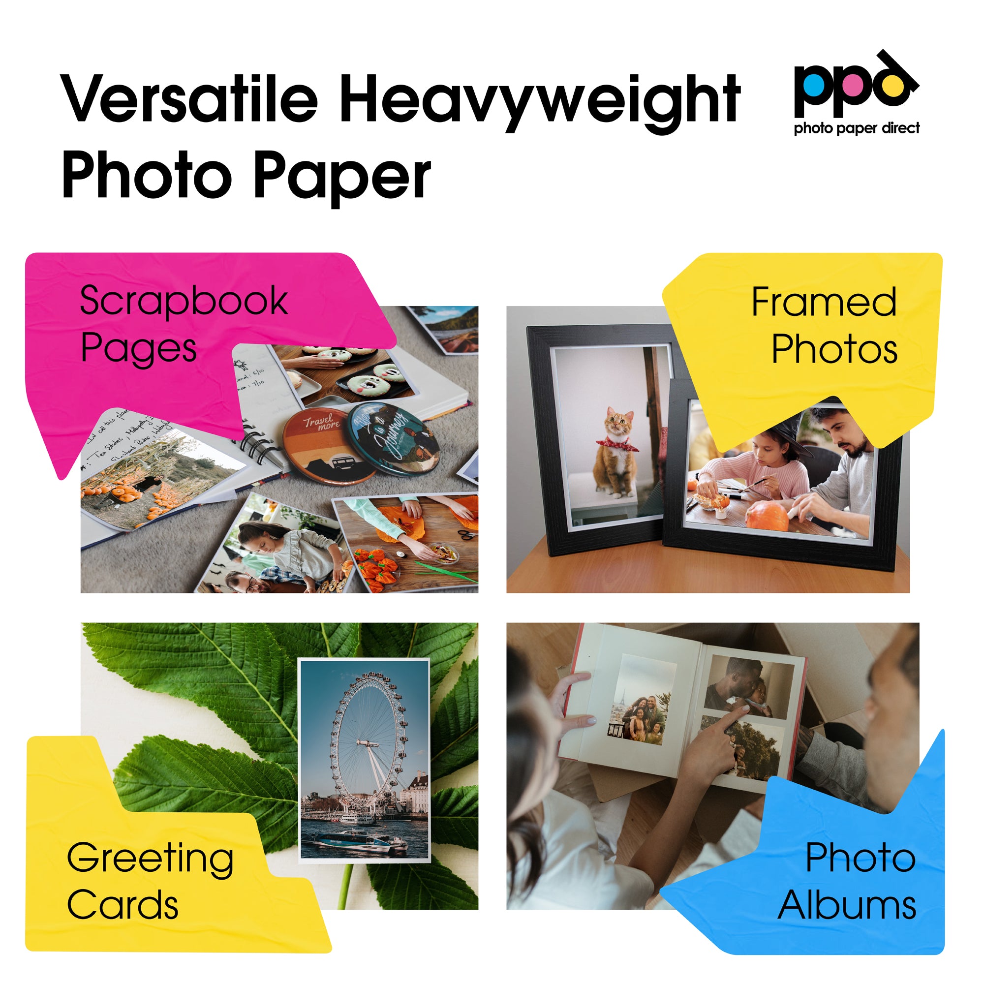 PPD Inkjet Heavyweight Matt Paper Double Sided 210gsm A3+ PPD-47