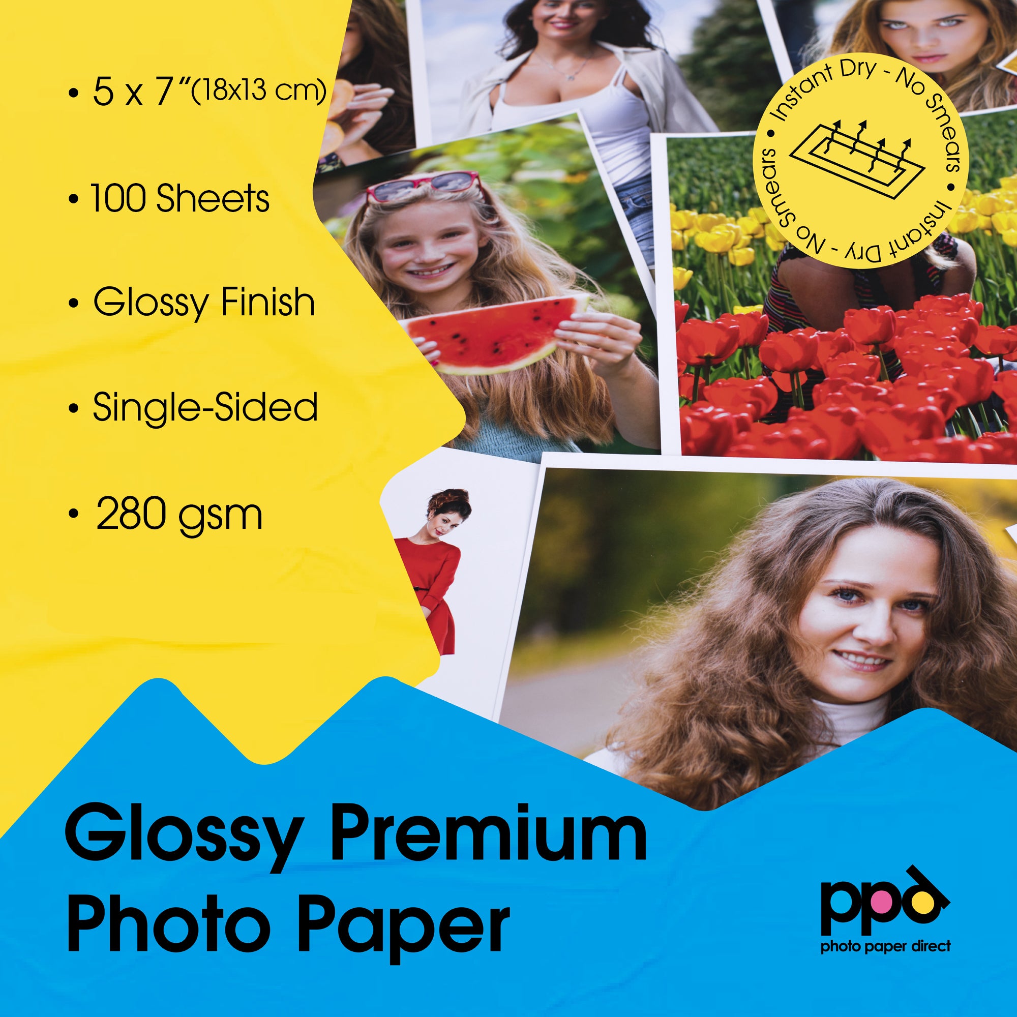 PPD Inkjet Premium Photo Paper Glossy 280gsm A3 PPD-70