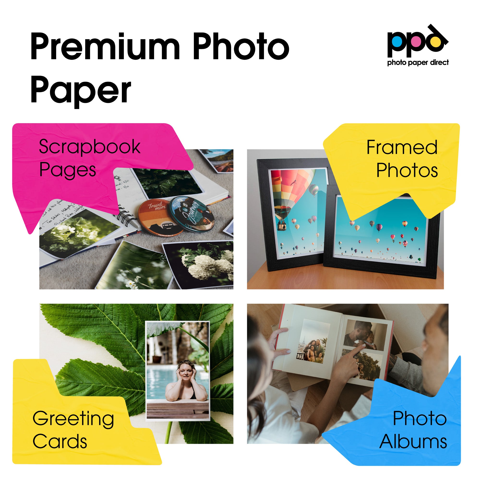 PPD Inkjet Premium Photo Paper Glossy 280gsm A3 PPD-70