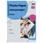 PPD Inkjet Heavyweight Photo Paper Glossy 240gsm A3 PPD-9