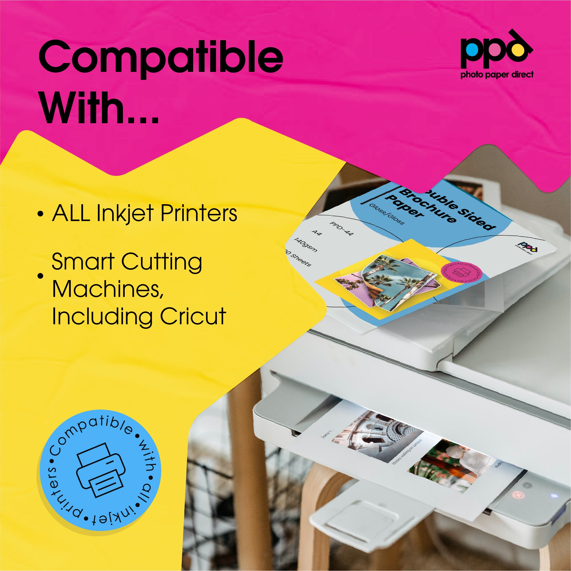 PPD Inkjet Heavyweight Photo Paper Matt Double-Sided A4 PPD-45