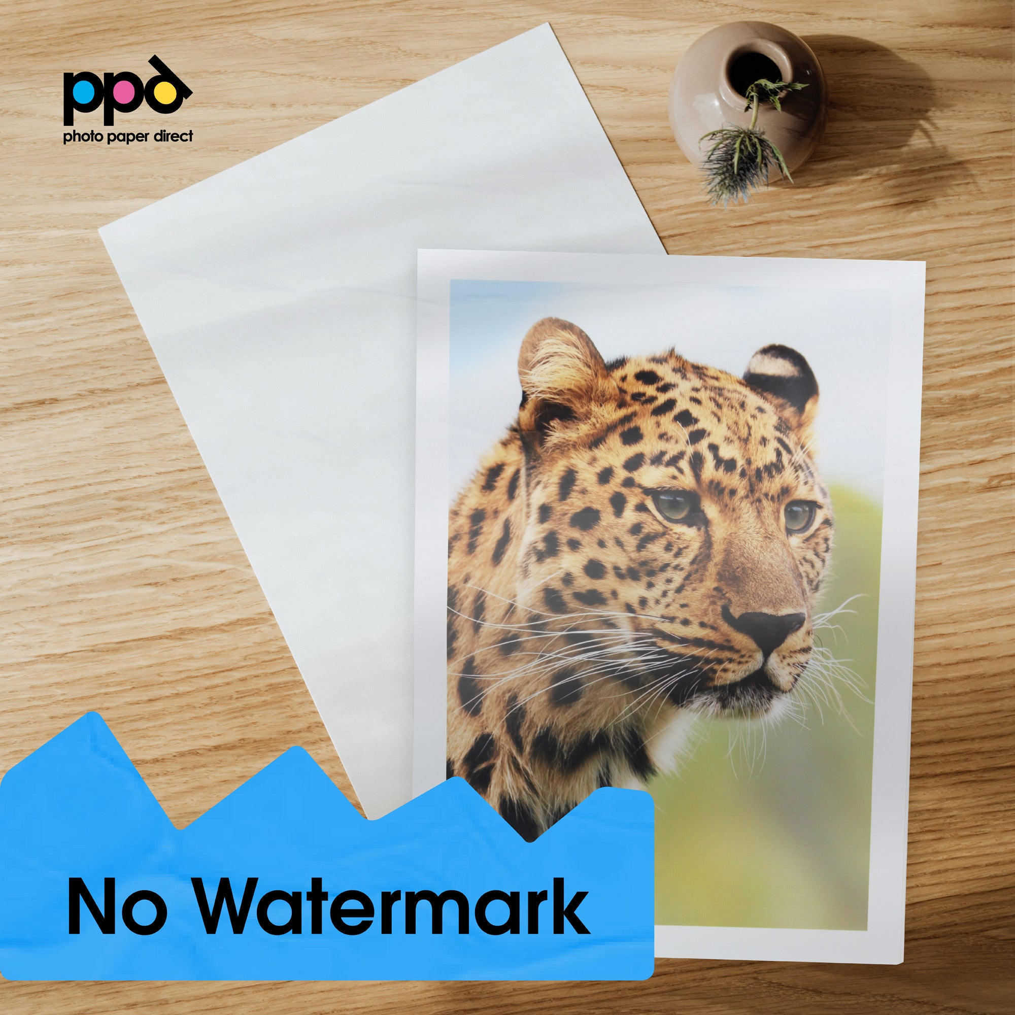 PPD Inkjet 260gsm Photo Paper Glossy Instant Dry Smudge-Proof Photo Card Format 4x6" ( 10x15cm) PPD-27