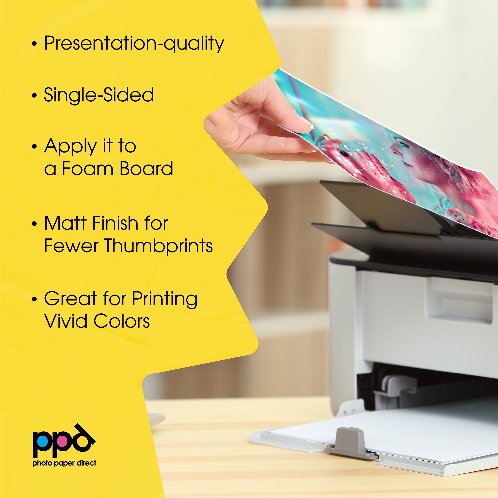 PPD A4 120gsm Matt Coated Inkjet Photo Quality Paper PPD-54