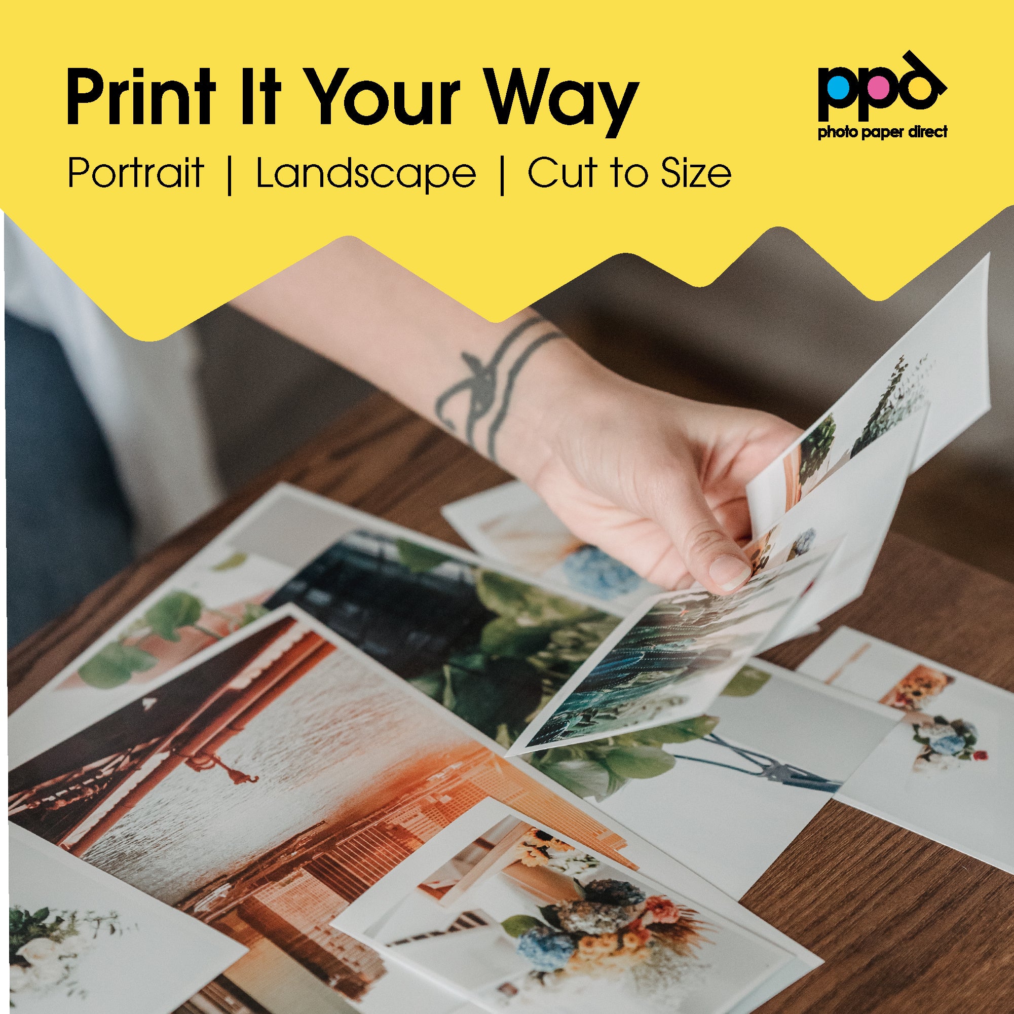 PPD Inkjet Premium Photo Paper Double Sided Satin Pearl A4 290gsm PPD-69