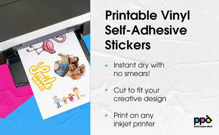 PPD Inkjet Vinyl Self-Adhesive Glossy A4 PPD-36 – PhotoPaperDirect UK