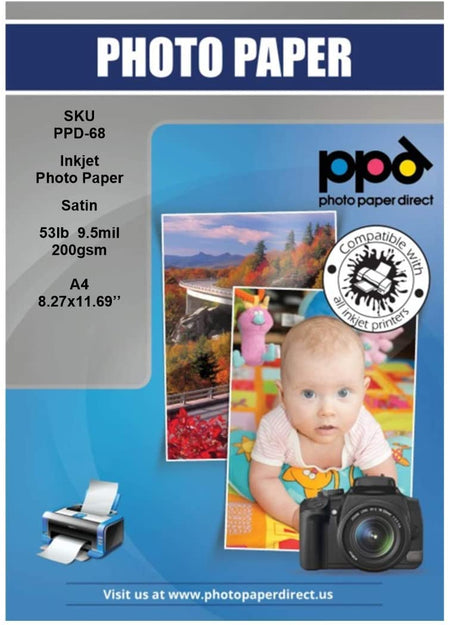 MIR-AUS Online Shopping-A4 180G Matte Coated Inkjet Paper- In