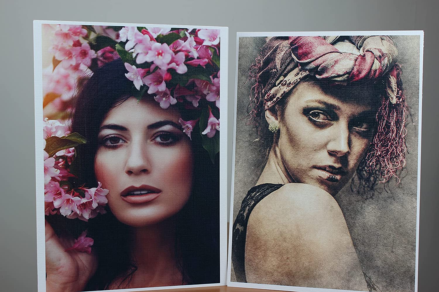 PPD A4 Inkjet 260gsm Gloss Canvas Textured Photo Paper - Premium Quality with Amazing Effects Due to Unusual Surface Structure PPD-108