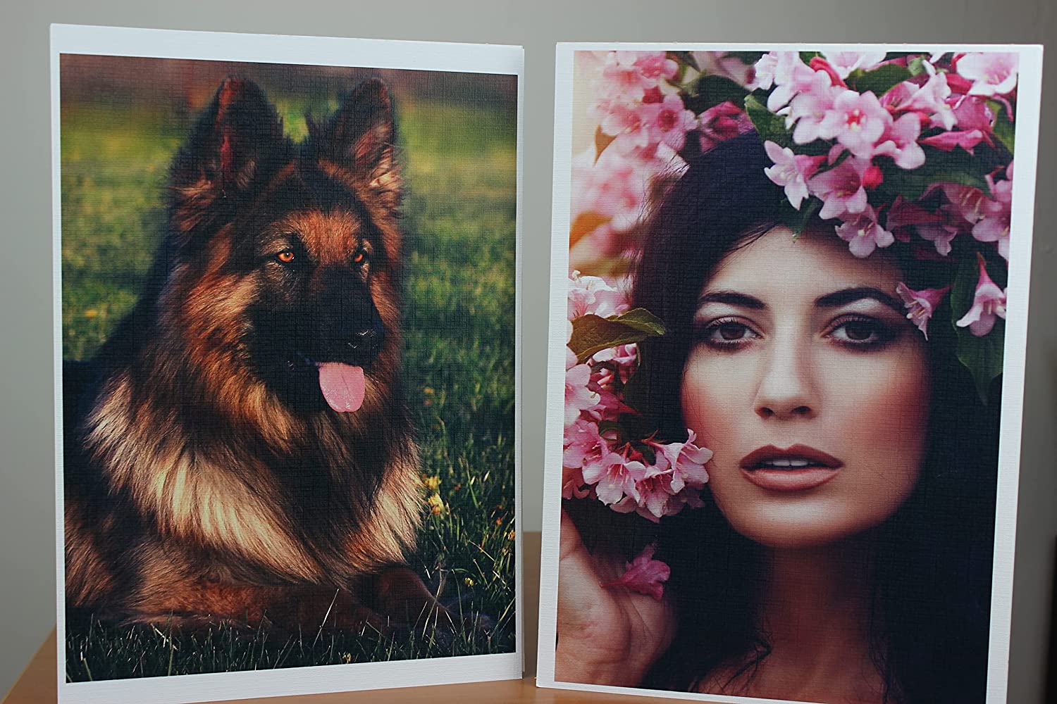PPD A4 Inkjet 260gsm Gloss Canvas Textured Photo Paper - Premium Quality with Amazing Effects Due to Unusual Surface Structure PPD-108