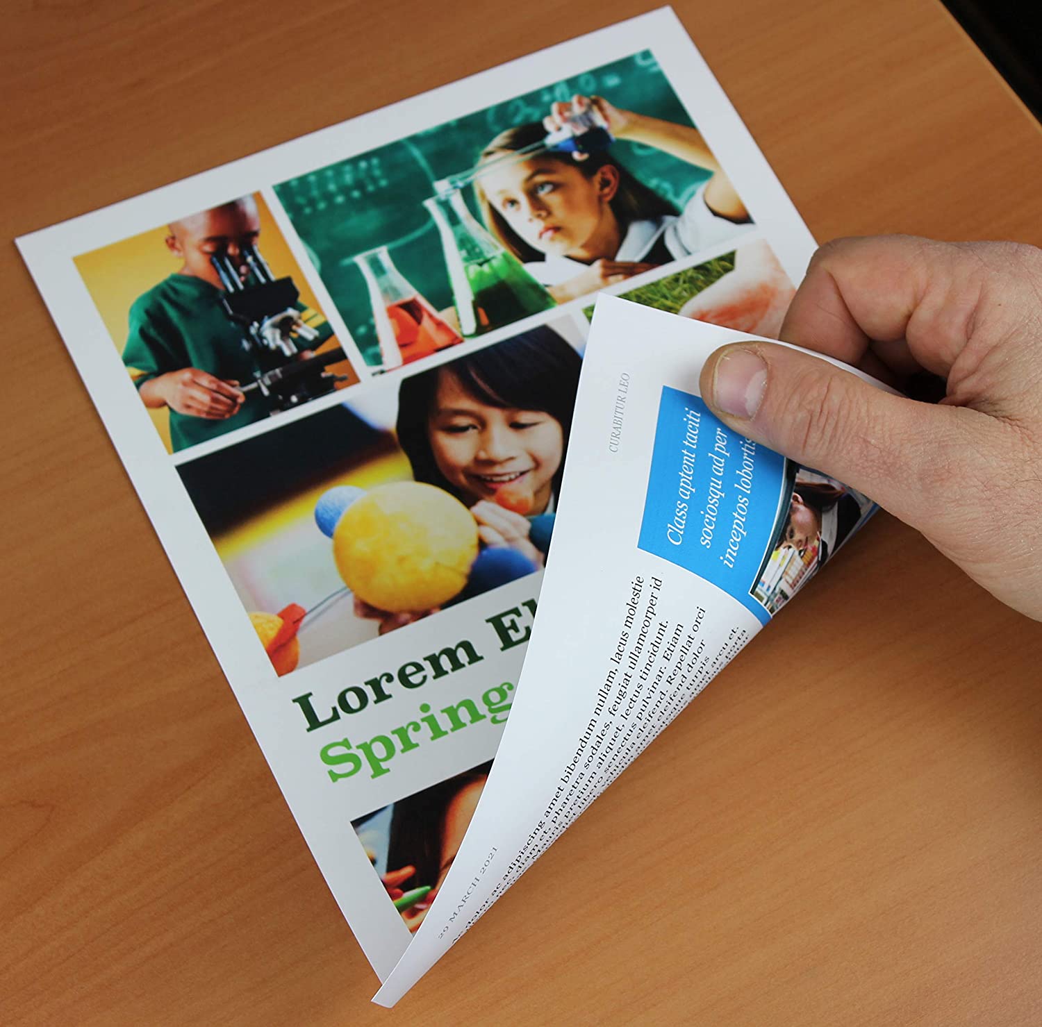 PPD Inkjet Brochure Paper Double Sided Smooth Matt Finish 35lb. 130gsm 6.3mil A4 PPD-40