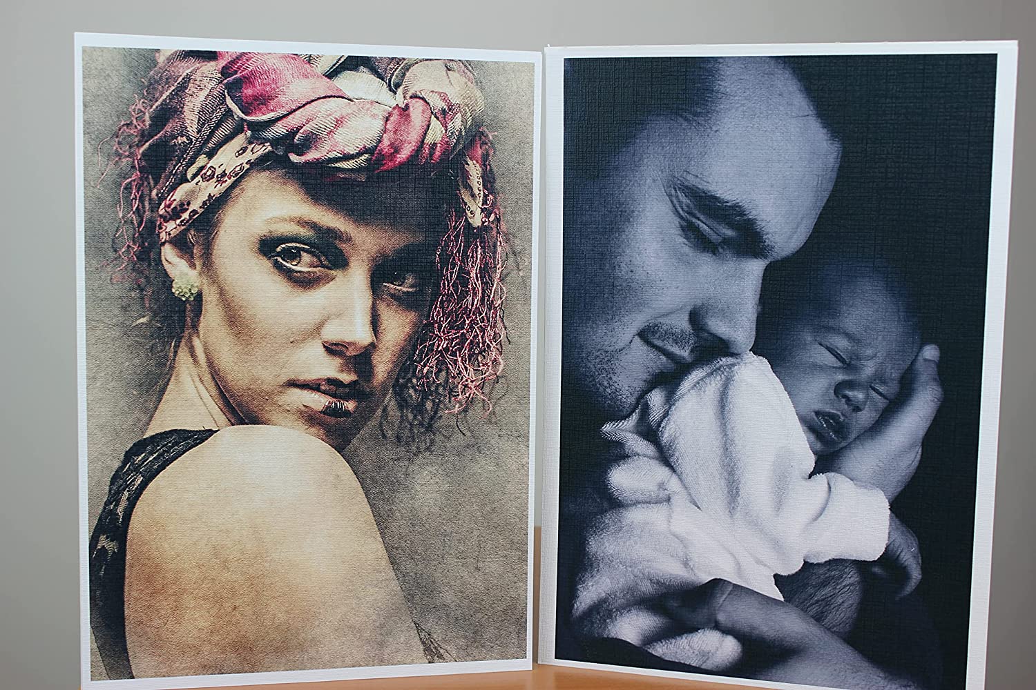 PPD A4 Inkjet 260gsm Gloss Canvas Textured Photo Paper - Premium Quality with Amazing Effects Due to Unusual Surface Structure PPD-108