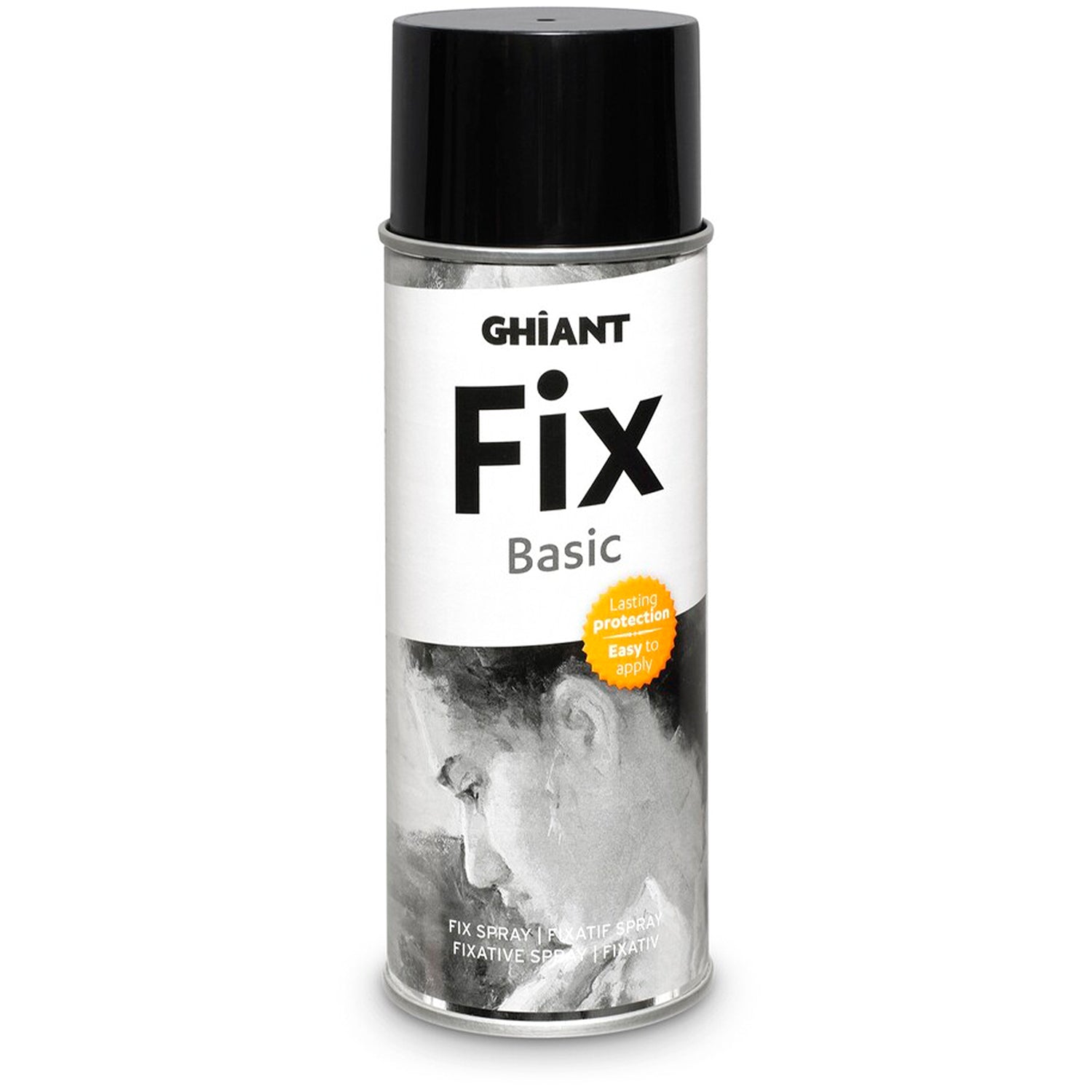 Ghiant FIX BASIC 150 ml Clear Fixative Spray for Drawn Artwork