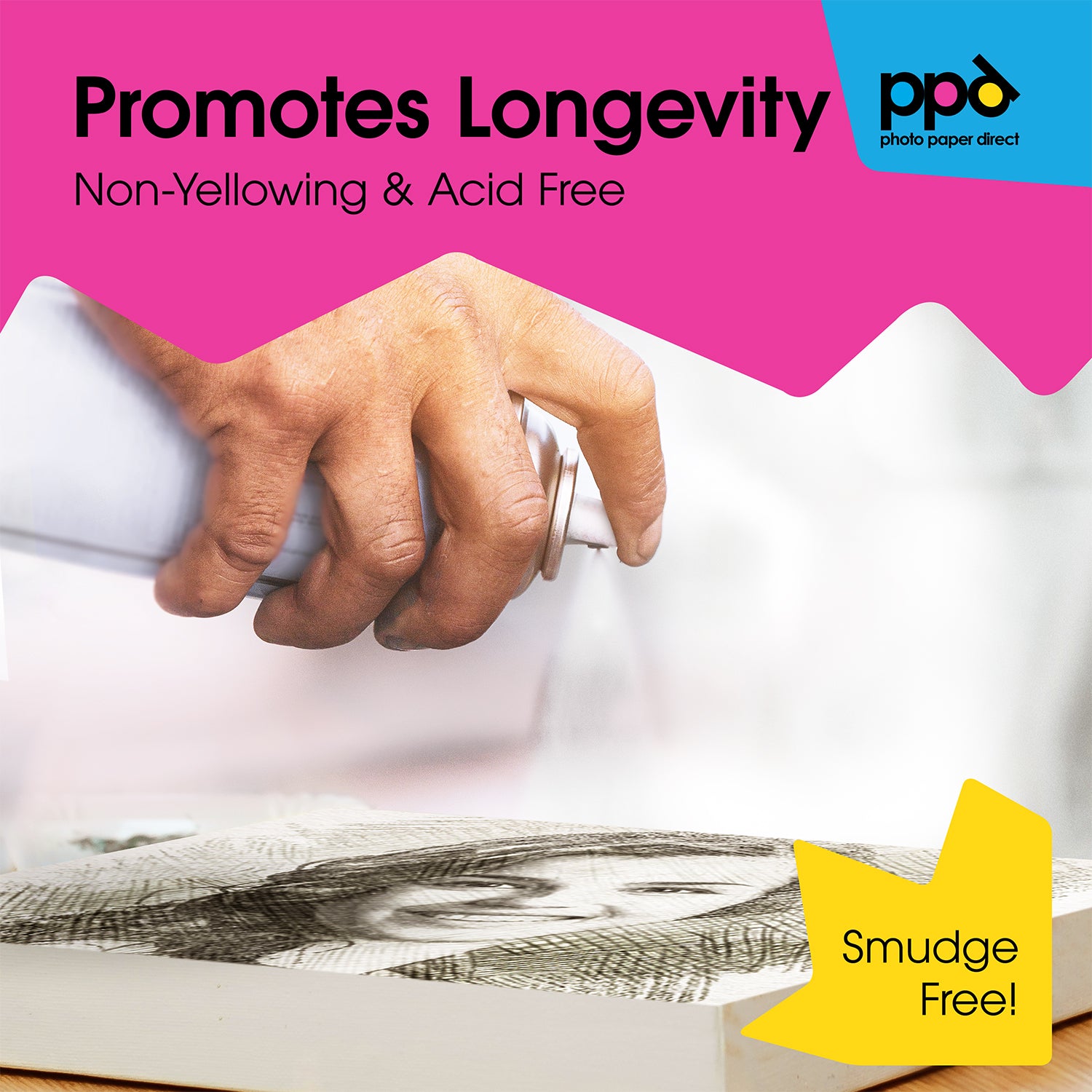 Ghiant FIX BASIC 150 ml Clear Fixative Spray for Drawn Artwork