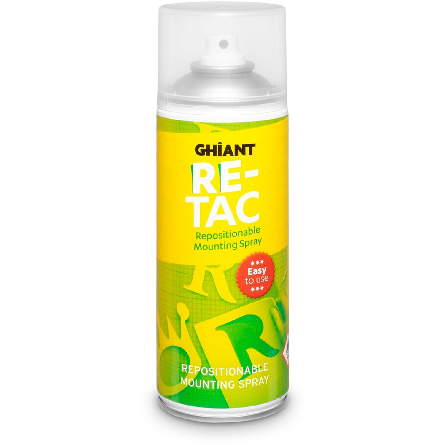Ghiant RE-TAC 400 ml Temporary Mounting Spray Glue for Inkjet Papers