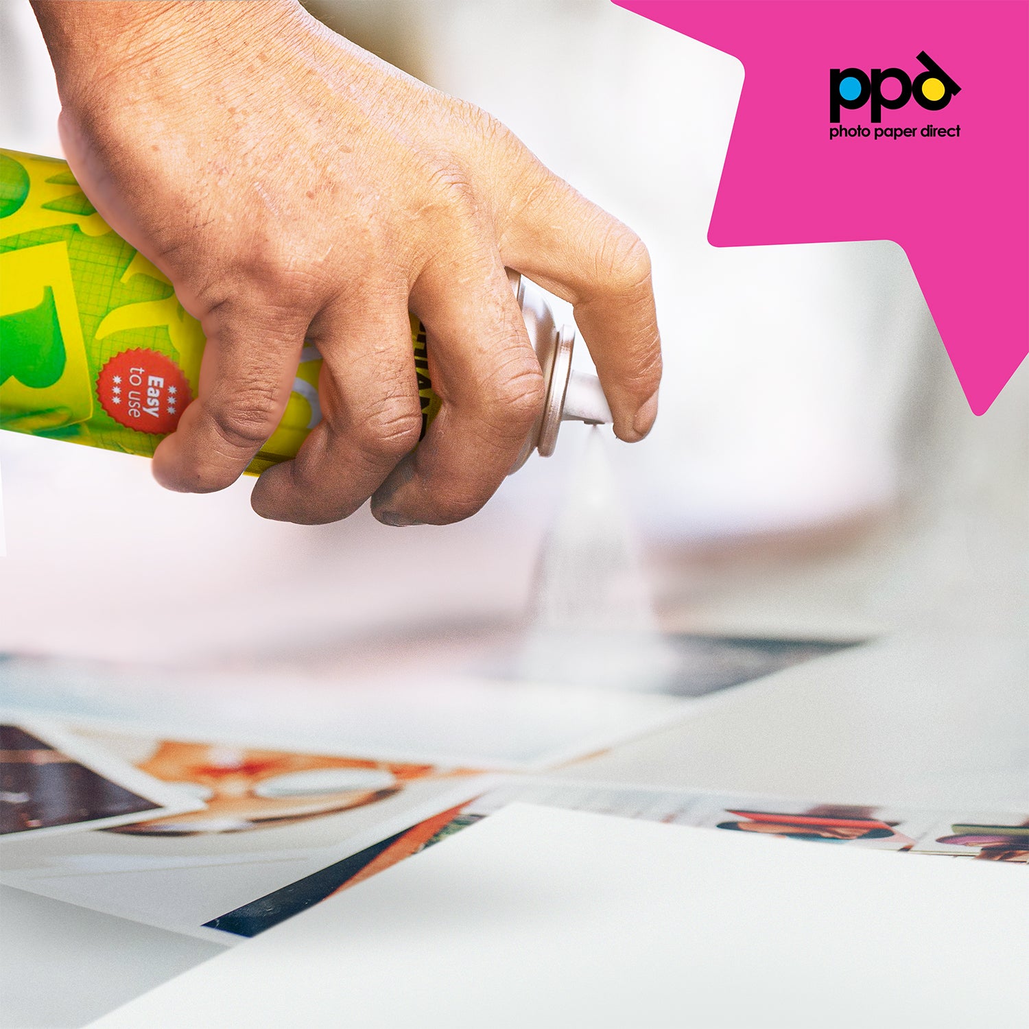 Ghiant RE-TAC 400 ml Temporary Mounting Spray Glue for Inkjet Papers