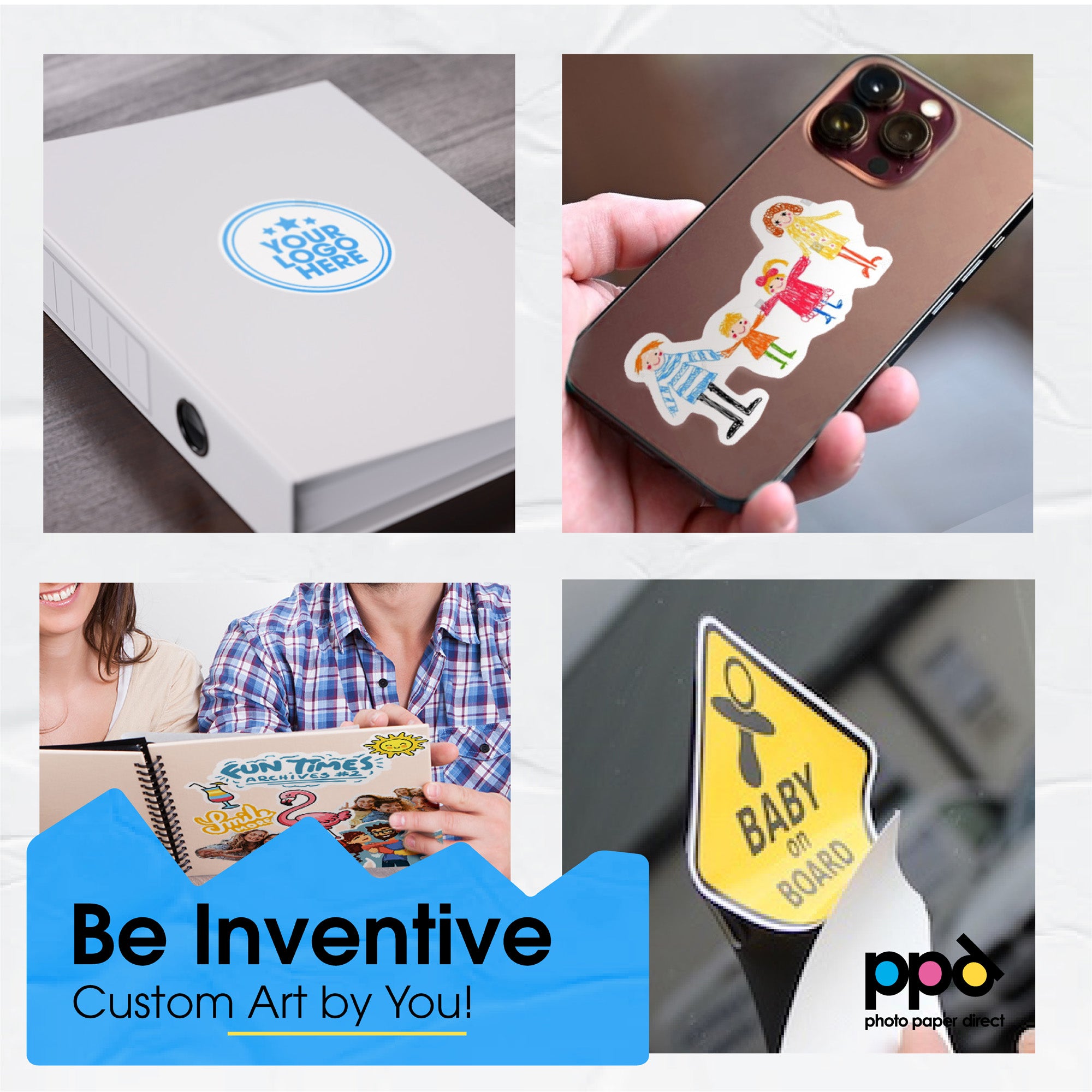 PPD Inkjet Vinyl Self-Adhesive Glossy A4 PPD-36