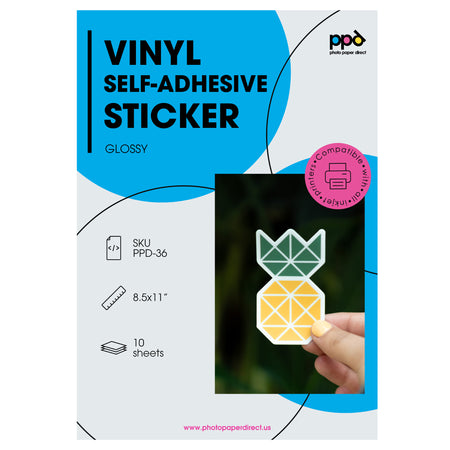 PPD Inkjet Vinyl Self-Adhesive Glossy A4 PPD-36